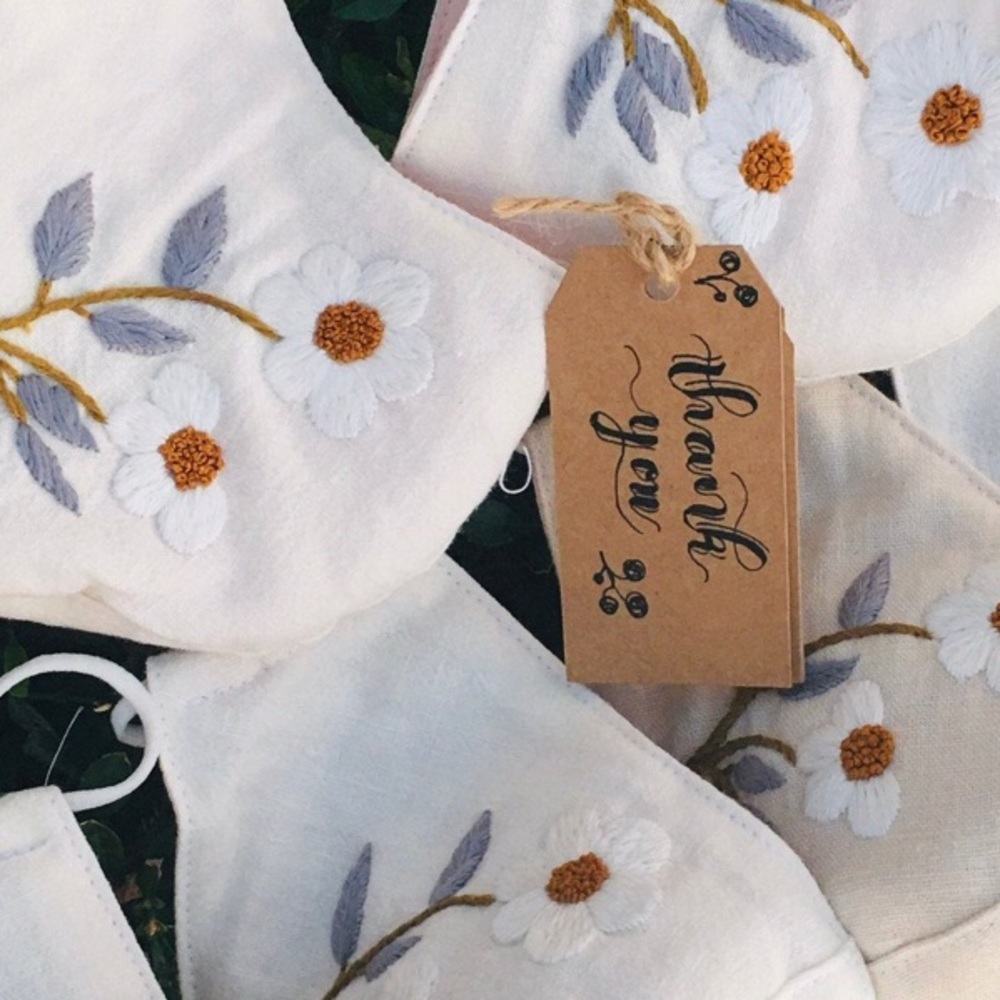 NEW Embroidered Face Mask